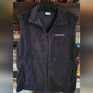 Columbia Charcoal Fleece Vest